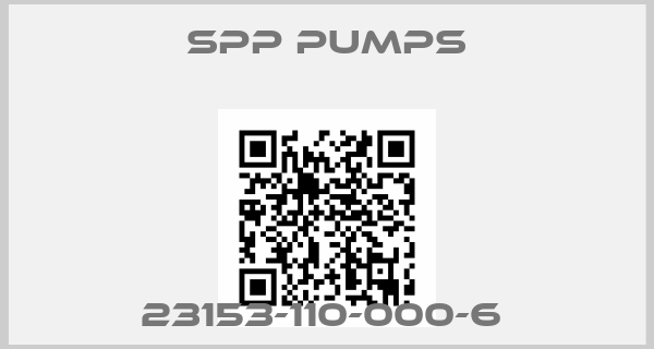 SPP Pumps-23153-110-000-6 