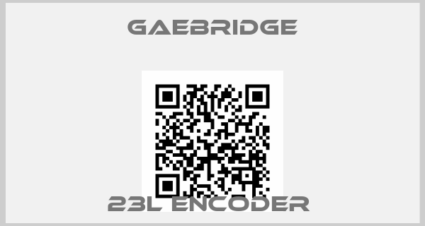 Gaebridge-23L encoder 