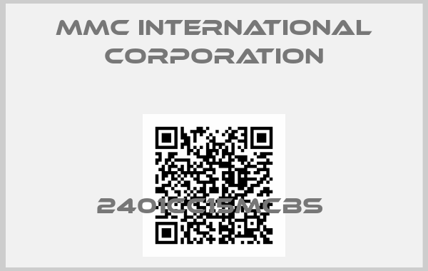 MMC International Corporation-2401CC15MCBS 