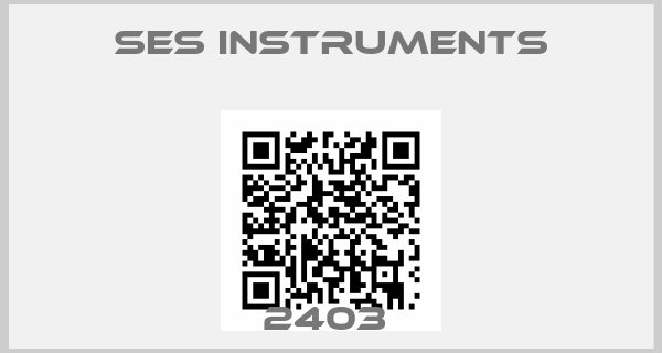 SES Instruments-2403 