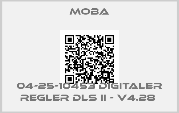 Moba-04-25-10453 DIGITALER REGLER DLS II - V4.28 