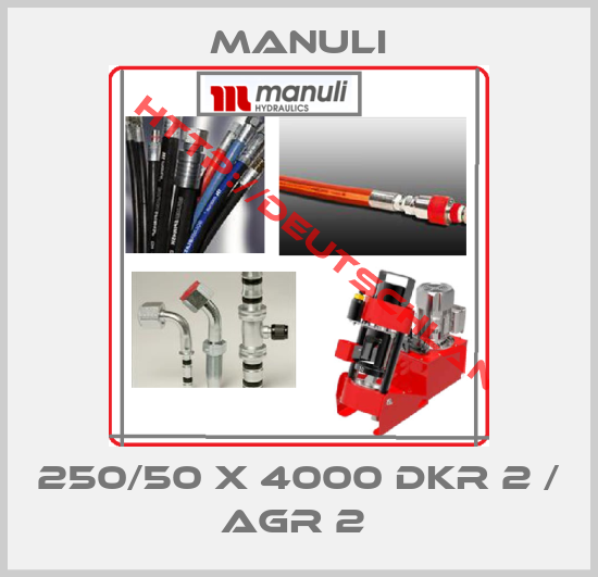 Manuli-250/50 X 4000 DKR 2 / AGR 2 