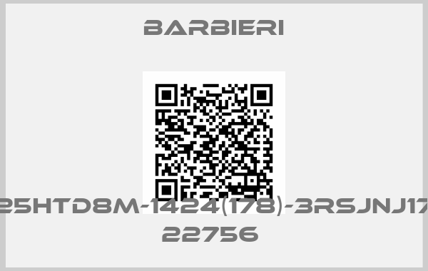 BARBIERI-25HTD8M-1424(178)-3RSJNJ17 22756 