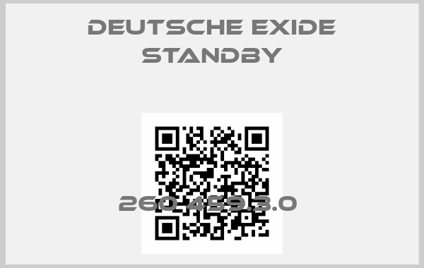 Deutsche Exide Standby-260 459.3.0 