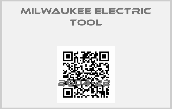 Milwaukee Electric Tool-2604-22 