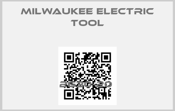 Milwaukee Electric Tool-2630-20 