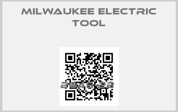 Milwaukee Electric Tool-2645-22 