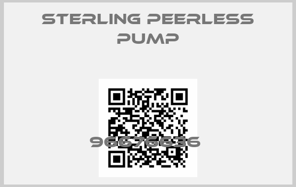 Sterling Peerless Pump-96676636 