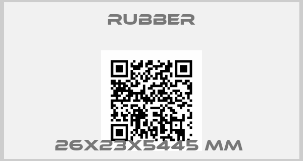 Rubber-26X23X5445 MM 