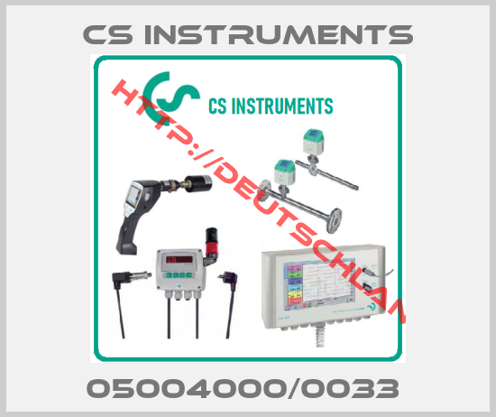 Cs Instruments-05004000/0033 