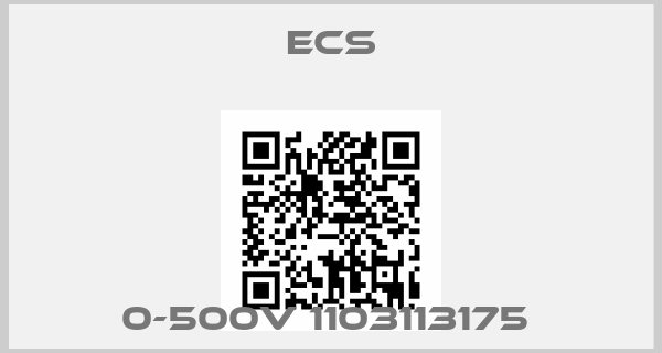 ECS-0-500V 1103113175 