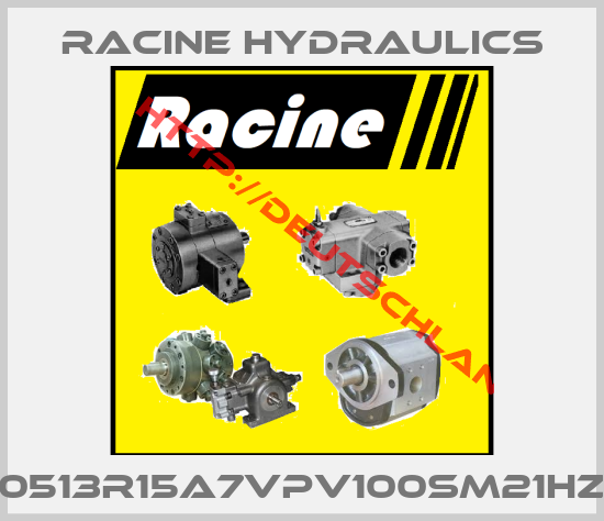 Racine Hydraulics-0513R15A7VPV100SM21HZ